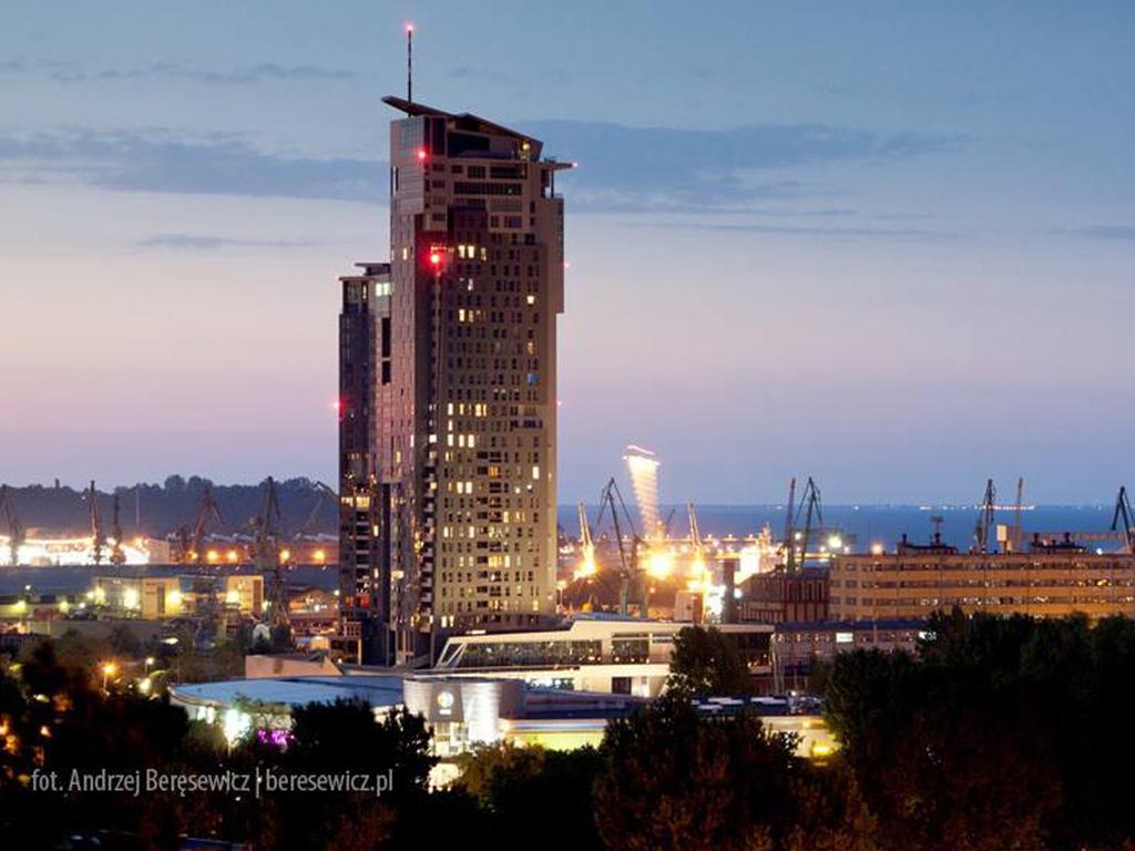 Apartamenty Sea Towers Gdynia Buitenkant foto